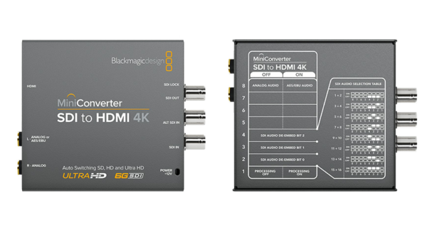 Blackmagic Design - Mini Converter SDI to HDMI 4K