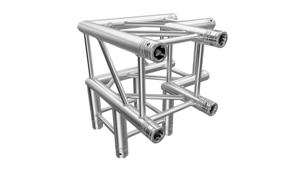 Global Truss - F34 Ecke C30 90° mit Abgang