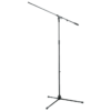 K&M - Mikrofonstativ schwarz Overhead 21021B 112-201cm mit Schwenkarm – Bild 3