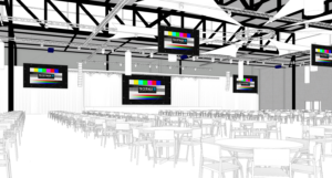 3D-Visualisierung eines Veranstaltungskonzepts ...