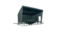 SmartStage 45 - Bühnenanhänger 7,10 x 6,20 | Lichte Höhe 4m | 800 KG Dachlast