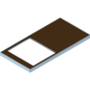 nivtec - Systempodest 200cm x 100cm nur Nut mit Öffnung/Klappe, Eckaussparung Layher – Bild 5