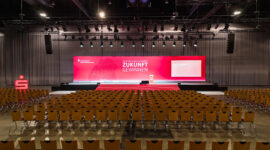 Sparkassentag 2024, Bühne, Licht, Ton