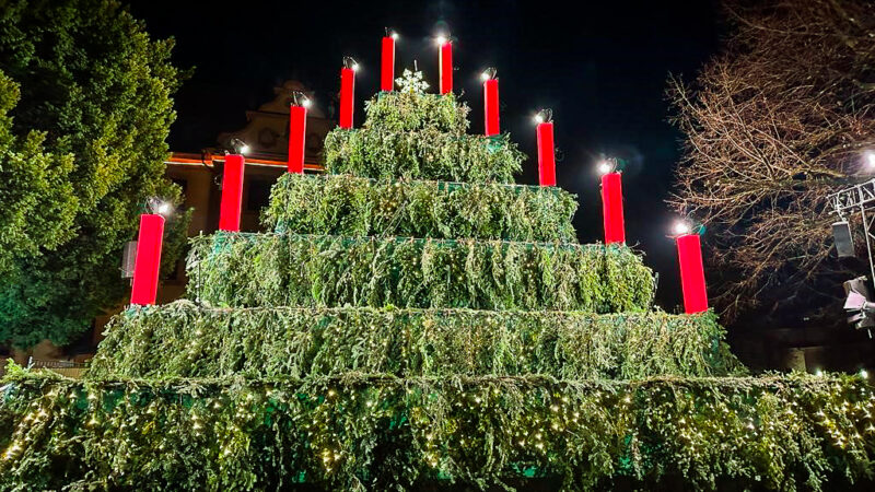 Singender Weihnachtsbaum Waldkirch